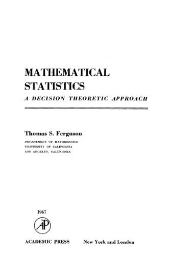 Mathematical Statistics