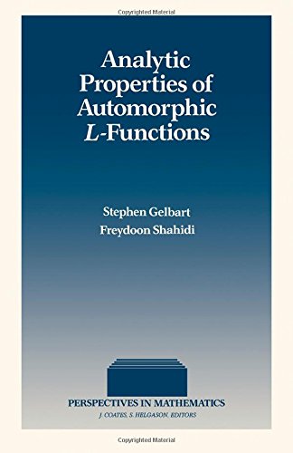 Analytic Properties of Automorphic L-Functions