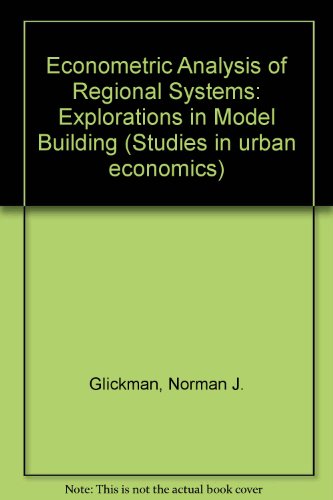 Econometric Analysis of Regional Systems