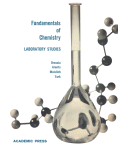 Fundamentals of chemistry laboratory studies