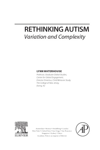 Rethinking Autism