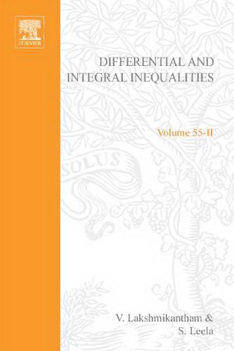 Differential and Integral Inequalities