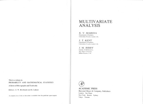 Multivariate Analysis