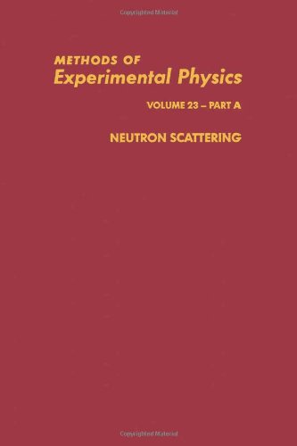 Methods of Experimental Physics, Volume 23A