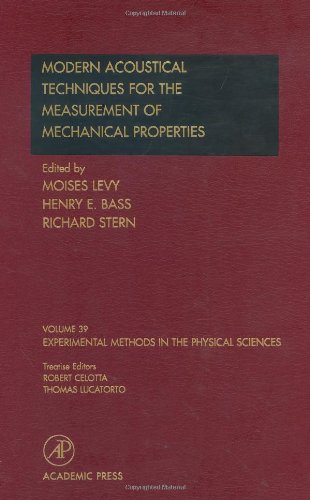 Experimental Methods in the Physical Sciences, Volume 39 