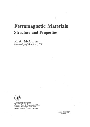 Ferromagnetic Materials