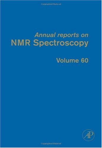 Annual Reports on NMR Spectroscopy, Volume 60