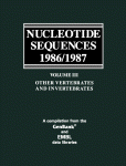 Nucleotide sequences, 1986/1987.