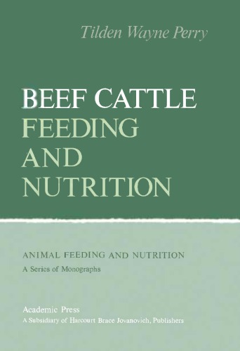 Beef Cattle Feeding &amp; Nutrition