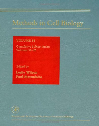 Methods in Cell Biology, Volume 54