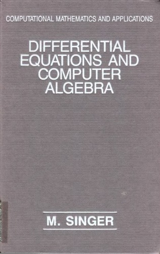 Differential Equations &amp; Computer Algebra