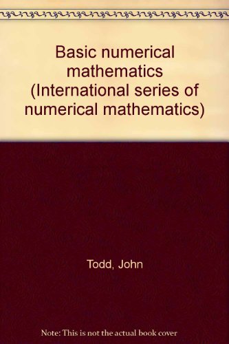 Basic Numerical Mathematics Volume 2