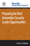 Preparing for next generation security leader opportunities : a proven practices presentation