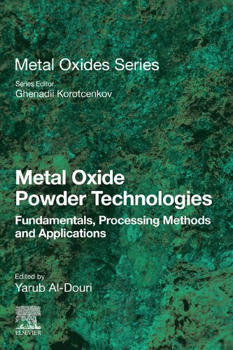 Metal oxide powder technologies : fundamentals, processing methods, and applications