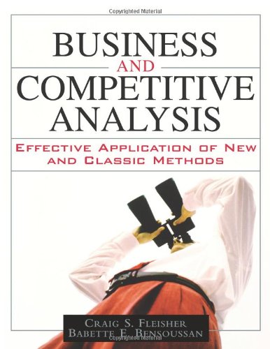 Business and Competitive Analysis