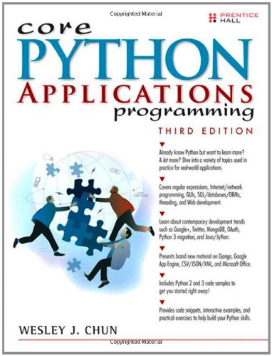 Core Python : applications programming