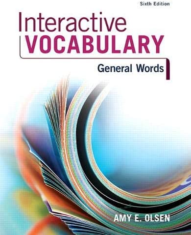 Interactive Vocabulary