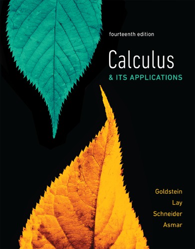 Calculus &amp; Its Applications