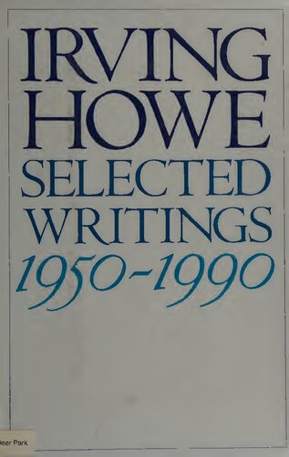 Selected Writings, 1950-1990