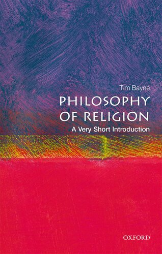 Philosophy of religion : a very short introduction