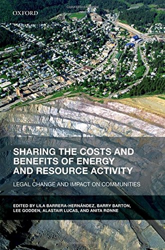 Sharing the costs and benefits of energy and resource activity : legal change and impact on communities