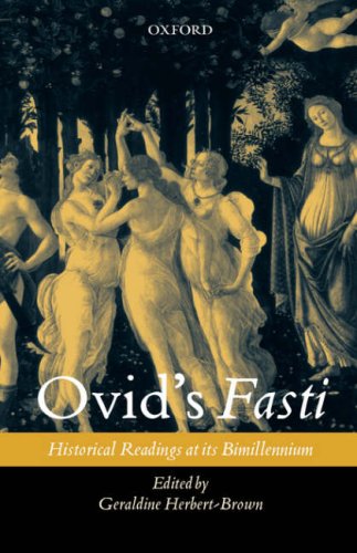 Ovid's Fasti : historical readings at its bimillennium