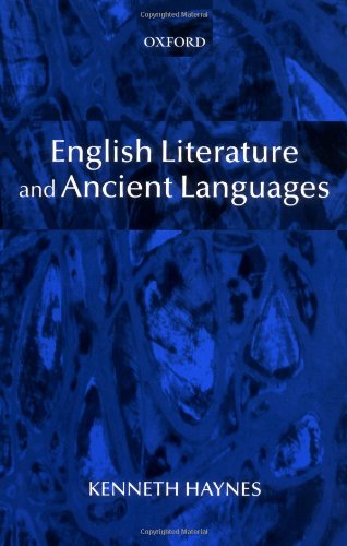 English literature and ancient languages