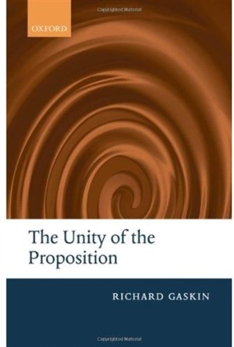 The Unity of the Proposition