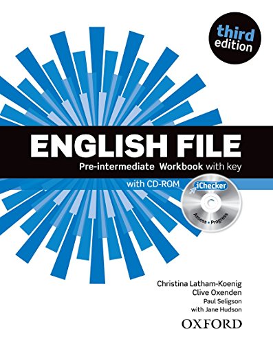 English file Pre-intermediate. Workbook : with key : [with CD-ROM]