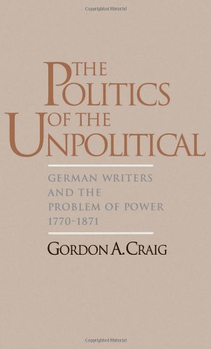 The Politics of the Unpolitical