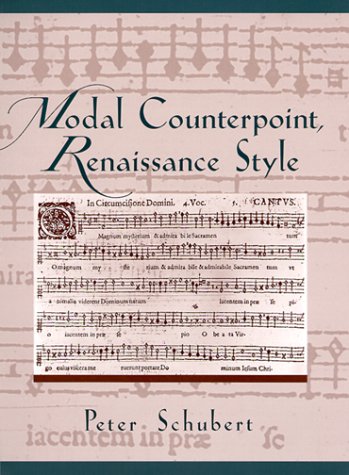 Modal Counterpoint, Renaissance Style