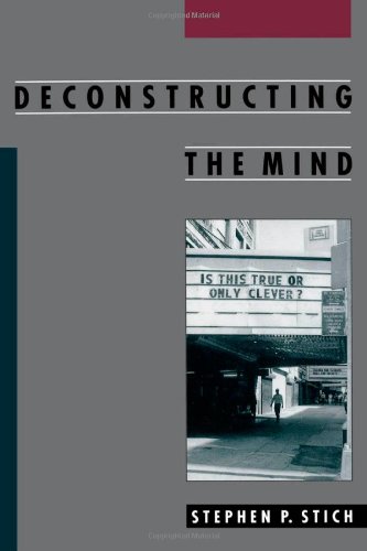 Deconstructing the Mind