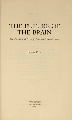 The Future of the Brain