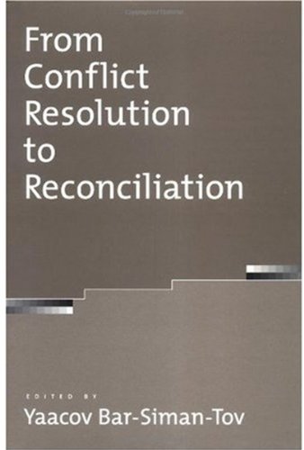 From Conflict Resolution to Reconciliation