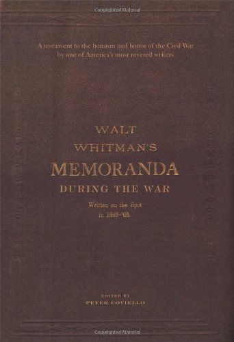 Memoranda During the War