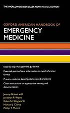 Oxford American Handbook of Emergency Medicine