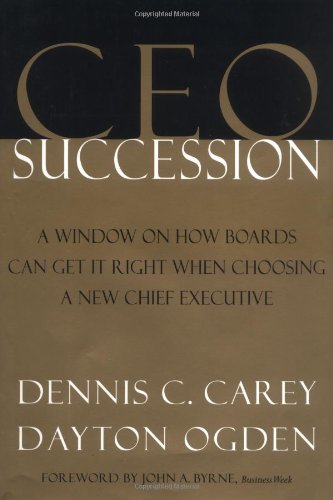 CEO succession