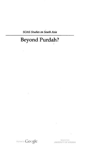 Beyond Purdah?