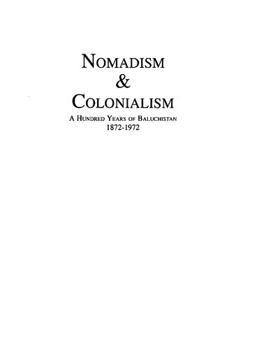 Nomadism &amp; Colonialism