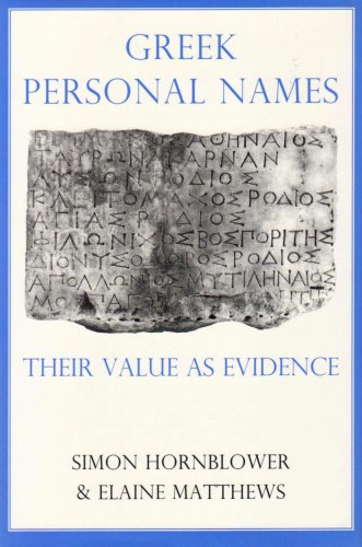 Greek Personal Names