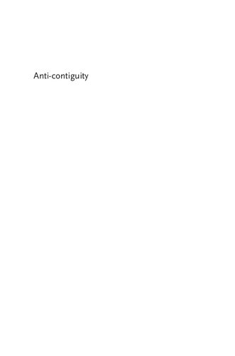 Anti-Contiguity