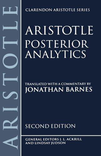 Posterior Analytics