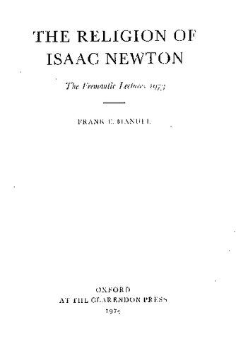 Religion of Isaac Newton