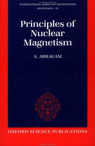 Principles of Nuclear Magnetism