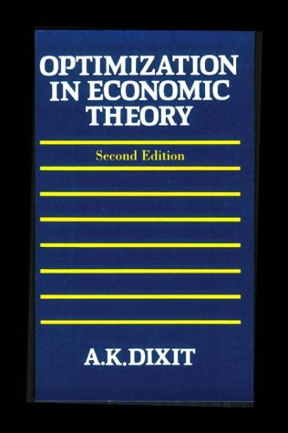 Optimization in Economic Theory