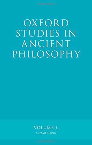 Oxford Studies in Ancient Philosophy, Volume 50