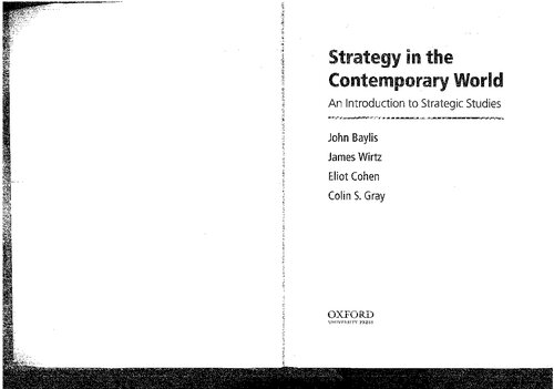 Strategy in the Contemporary World