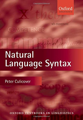 Natural Language Syntax