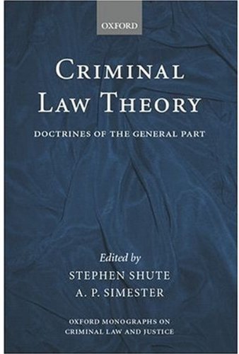 Criminal Law Theory