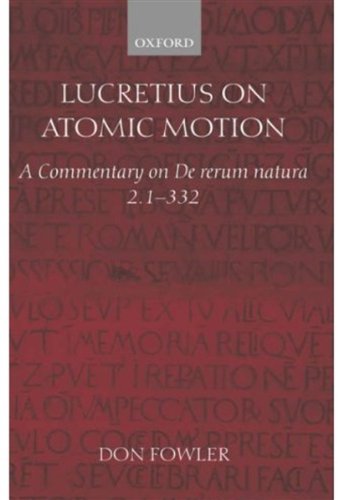 Lucretius on Atomic Motion